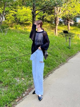 「NOAHL（ノアル）のアイテム」を使った、minmin08_さん（レディース・158cm）の春コーディネート