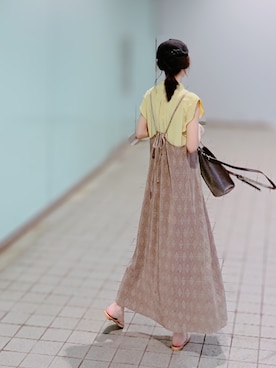 「アベイル」｜「アイテム（その他）」を使った、minmin08_さん（レディース・158cm）の夏コーディネート