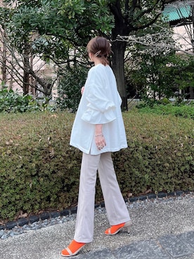 「reca（レカ）のアイテム（トレンチコート）」を使った、minmin08_さん（レディース・158cm）の春コーディネート