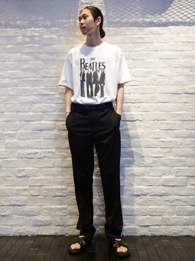 「ビーチサンダル」｜uchidaさん（メンズ・172cm・20代）の夏コーディネート