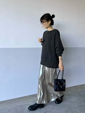 「Lucida（ルシーダ）のアイテム」を使った、mayumi+さん（レディース・158cm）の冬コーディネート