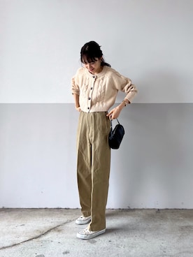 「コンバース」｜mayumi+さん（レディース・158cm）の秋コーディネート