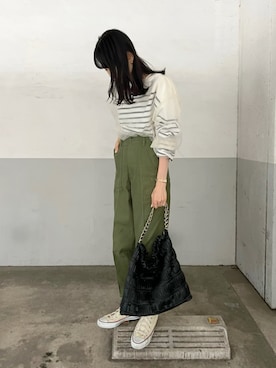 mayumi+さん（レディース・158cm）の春コーディネート