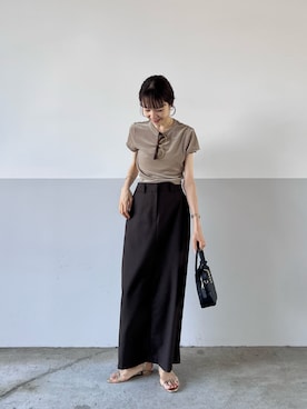 「ジーユー」｜mayumi+さん（レディース・158cm）の秋コーディネート