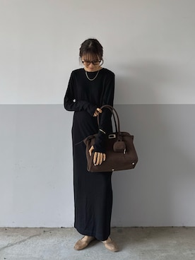 「H&M（エイチ・アンド・エム）のアイテム」を使った、mayumi+さん（レディース・158cm）の秋コーディネート