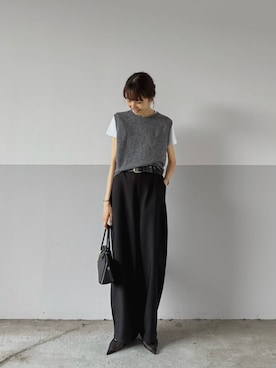 mayumi+さん（骨格ナチュラル・レディース・158cm）の秋コーディネート