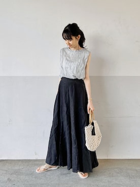 「menui（メヌイ）のアイテム」を使った、mayumi+さん（レディース・158cm）の秋コーディネート