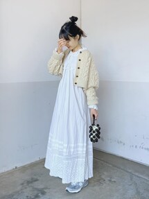 Charles Chaton（シャルルシャトン）の「コットンロングドレス