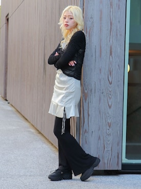 EVOL PRESSさん（レディース・160cm）の冬コーディネート