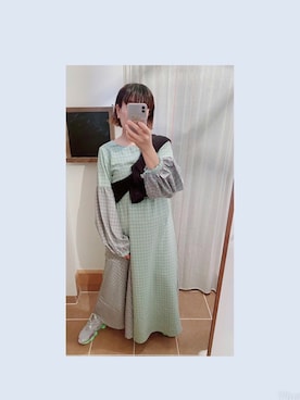 「Lyta（リタ）のアイテム」を使った、HYOさん（レディース・166cm）の秋コーディネート