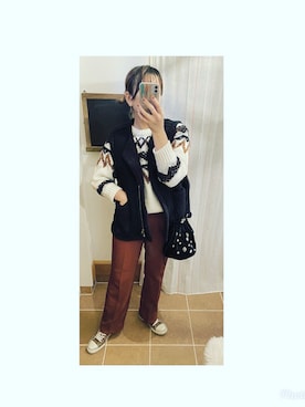 HYOさん（レディース・166cm）の冬コーディネート