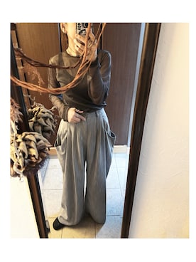 HYOさん（レディース・166cm）の秋コーディネート