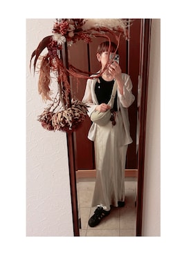 「LAKOLE（ラコレ）のアイテム」を使った、HYOさん（レディース・166cm）の秋コーディネート