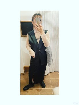 HYOさん(レディース・166cm)の秋コーディネート