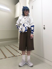 ＜BEAMS BOY＞maturely / Naval Switch Scarf BEAMS BOY＞maturely / Naval Switch Scarf