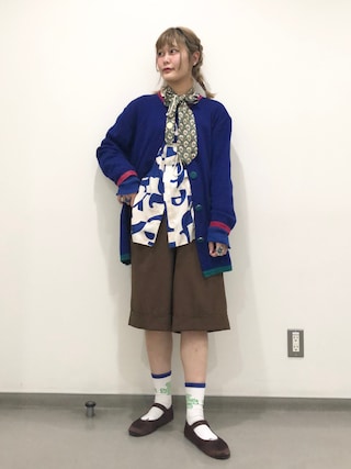 ＜BEAMS BOY＞maturely / Naval Switch Scarf BEAMS BOY（ビームスボーイ）の「maturely / Naval Switch Scarf