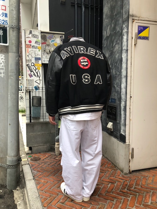 SIGNATUR VARSITY JACKET / シグネチャー バーシティ ジャケット / AVIREX / アヴィレックス