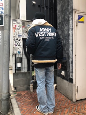 RIKUさん（メンズ・177cm）の冬コーディネート