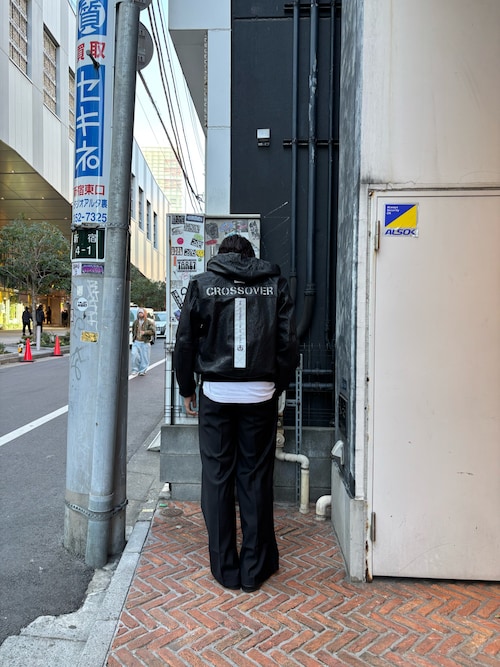 《CROSSOVER》LEATHER CWU PARKA / レザー CWU パーカー / AVIREX / アヴィレックス