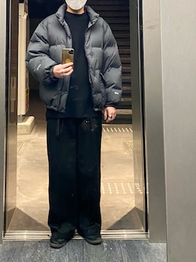 「CFCL（シーエフシーエル）のアイテム」を使った、isohさん（メンズ・174cm）の冬コーディネート