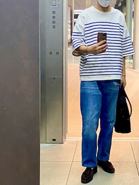 「WELLDER（ウェルダー）のアイテム」を使った、isohさん（メンズ・174cm）の夏コーディネート