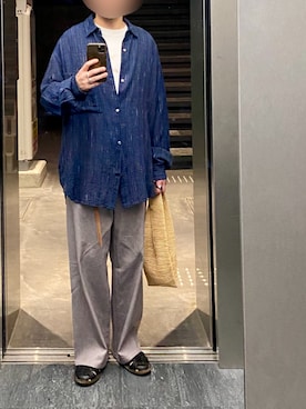「アイテム（リング）」を使った、isohさん（メンズ・174cm）の夏コーディネート
