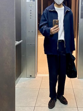 「THE HINOKI（ザ ヒノキ）のアイテム」を使った、isohさん（メンズ・174cm）の春コーディネート