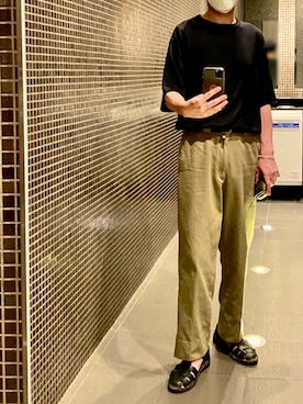 「STEVE MONO（スティーブモノ）のアイテム」を使った、isohさん（メンズ・174cm）の夏コーディネート