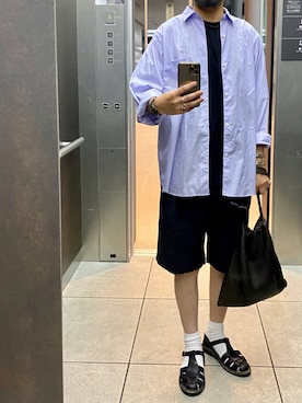 isohさん（メンズ・174cm）の夏コーディネート