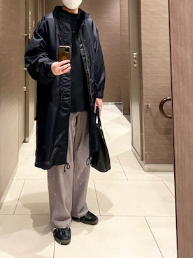 「アイテム（アクセサリー）」を使った、isohさん（メンズ・174cm）の冬コーディネート