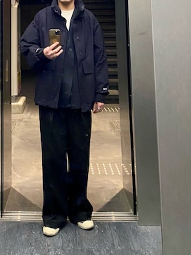 「アイテム（リング）」を使った、isohさん（メンズ・174cm）の秋コーディネート