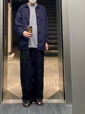 「Paraboot（パラブーツ）のアイテム」を使った、isohさん（メンズ・174cm）の春コーディネート