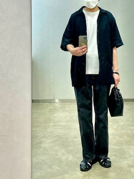 「blanc iris（ブランイリス）のアイテム」を使った、isohさん（メンズ・174cm）の夏コーディネート