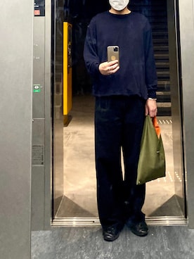 「blanc iris（ブランイリス）のアイテム」を使った、isohさん（メンズ・174cm）の秋コーディネート