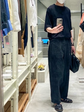 「STEVE MONO（スティーブモノ）のアイテム」を使った、isohさん（メンズ・174cm）の夏コーディネート