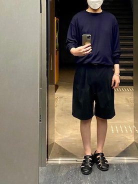 「BLANC..（ブラン）のアイテム」を使った、isohさん（メンズ・174cm）の春コーディネート