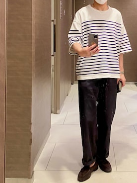 「ENDのアイテム（アクセサリー）」を使った、isohさん（メンズ・174cm）の夏コーディネート