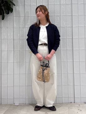 「MIAN （ミアン）のアイテム」を使った、Yuiさん（レディース・159cm）の春コーディネート