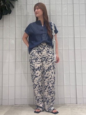 「アウター」｜Yuiさん（レディース・159cm）の夏コーディネート