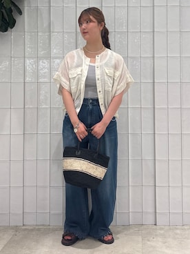 「melissa（メリッサ）のアイテム」を使った、Yuiさん（レディース・159cm）の春コーディネート
