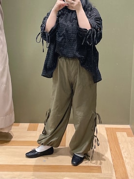 「Green　Parks（グリーンパークス）のアイテム」を使った、りーちゃんさん（骨格ストレート・レディース・152cm）の夏コーディネート