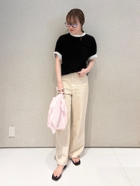 杏さん(レディース・161cm)の春コーディネート
