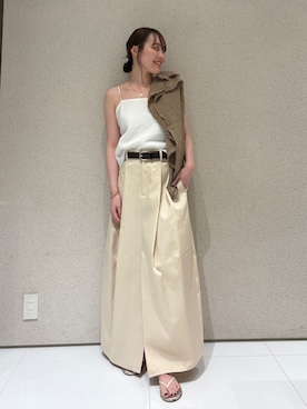 杏さん(レディース・161cm)の夏コーディネート