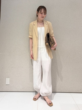 杏さん(レディース・161cm)の夏コーディネート