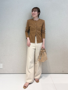 杏さん(レディース・161cm)の春コーディネート