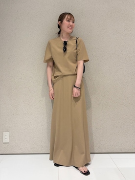 杏さん（レディース・161cm）の春コーディネート
