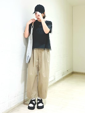 kanaさん（レディース・166cm）の夏コーディネート