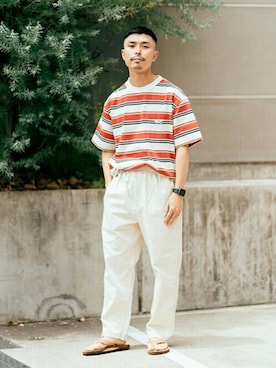 あつくんさん（メンズ・165cm）の夏コーディネート