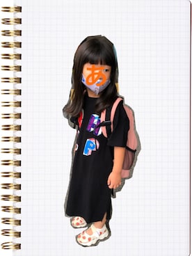 あちゃも＊ちー＊ぺぇさん（キッズ・110cm）の夏コーディネート