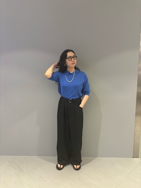 小林さん(レディース・155cm)の夏コーディネート